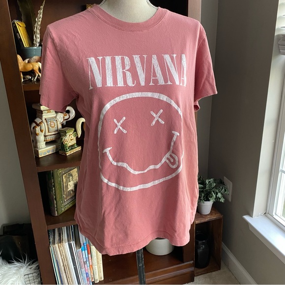 Nirvana Pink Band Tee - Picture 2 of 5
